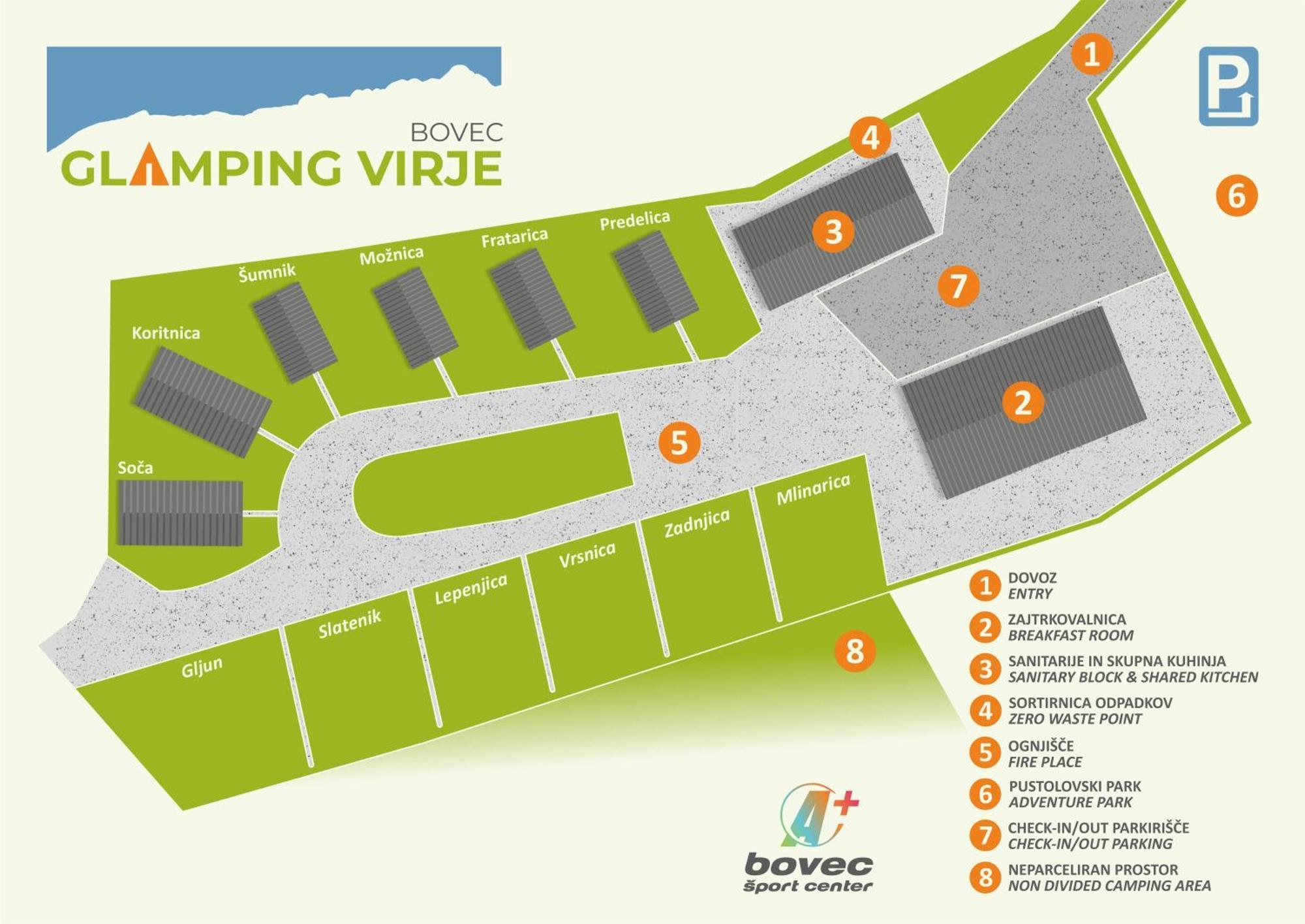 Hotel Glamping Virje Bovec Exterior foto